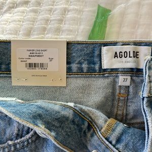 Brand New Agolde Parker Shorts